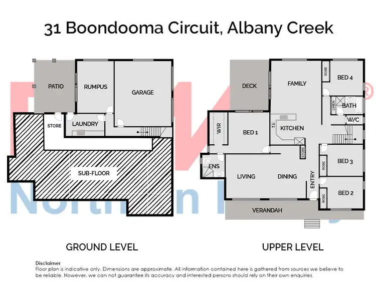 Floorplan of Homely house listing, 31 Boondooma Circuit, Albany Creek QLD 4035