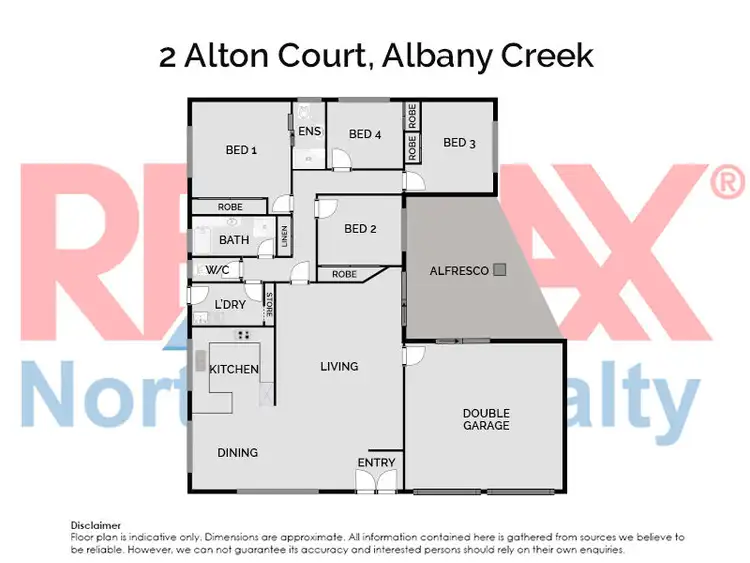 Floorplan of Homely house listing, 2 Alton Court, Albany Creek QLD 4035