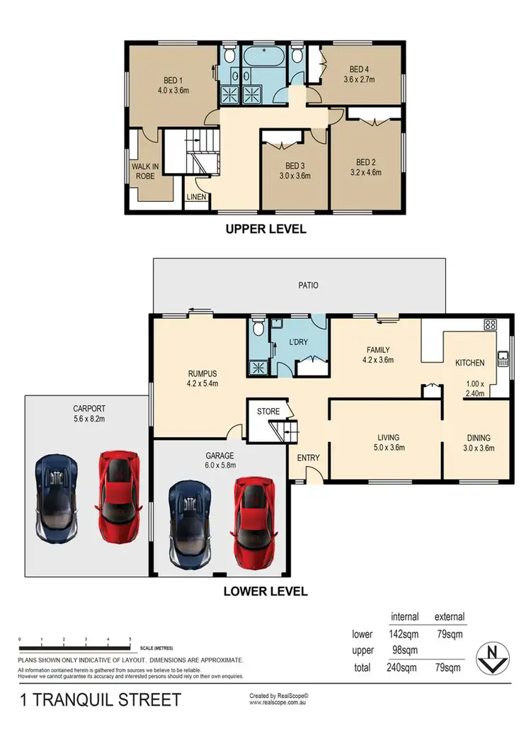 Floorplan of Homely house listing, 1 Tranquil Street, Sunnybank Hills QLD 4109