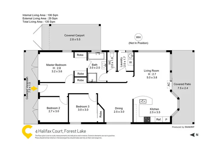 Floorplan of Homely house listing, 4 Halifax Court, Forest Lake QLD 4078