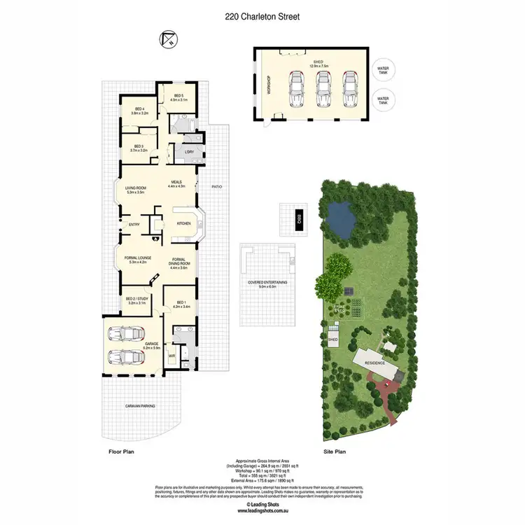 Floorplan of Homely house listing, 220 Charleton Street, Chandler QLD 4155