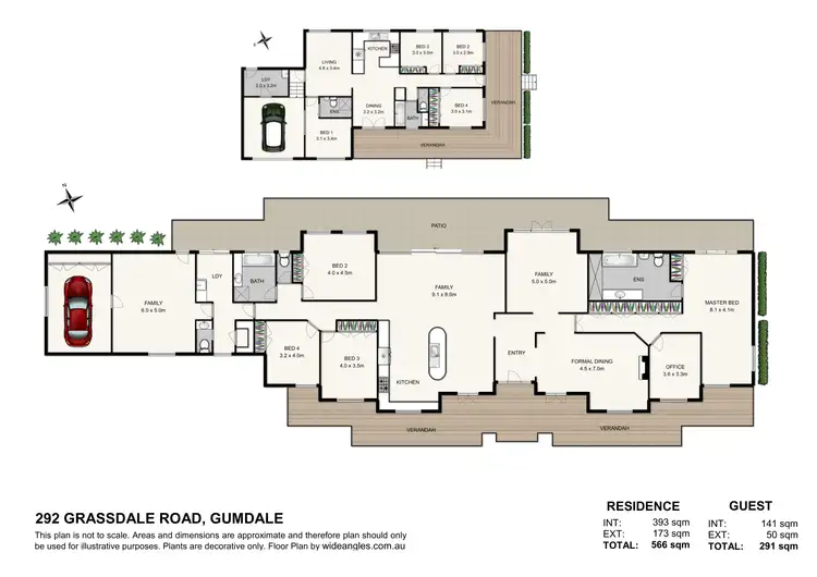 Floorplan of Homely house listing, 292 Grassdale Road, Gumdale QLD 4154