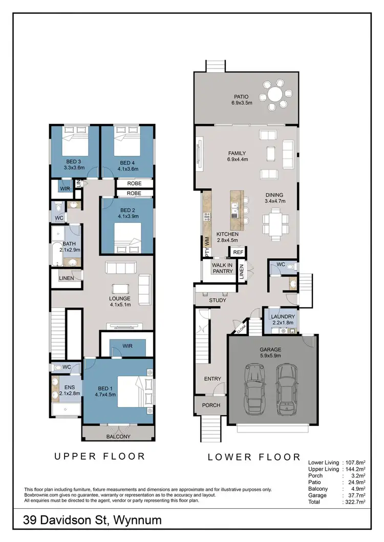 Floorplan of Homely house listing, 39 Davidson Street, Wynnum QLD 4178