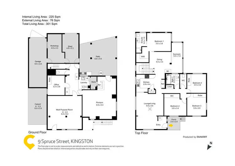 Floorplan of Homely house listing, 9 Spruce Street, Kingston QLD 4114