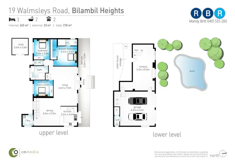 Floorplan of Homely house listing, 19 Walmsleys Road, Bilambil Heights NSW 2486