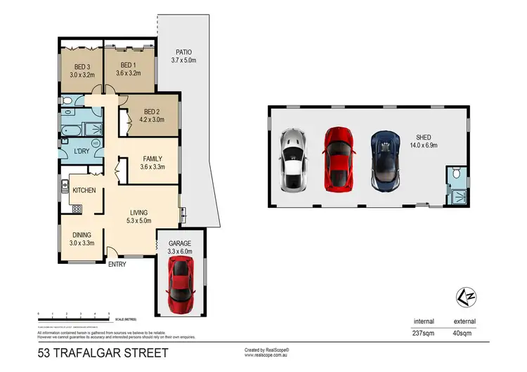 Floorplan of Homely house listing, 53 Trafalgar Street, Morningside QLD 4170