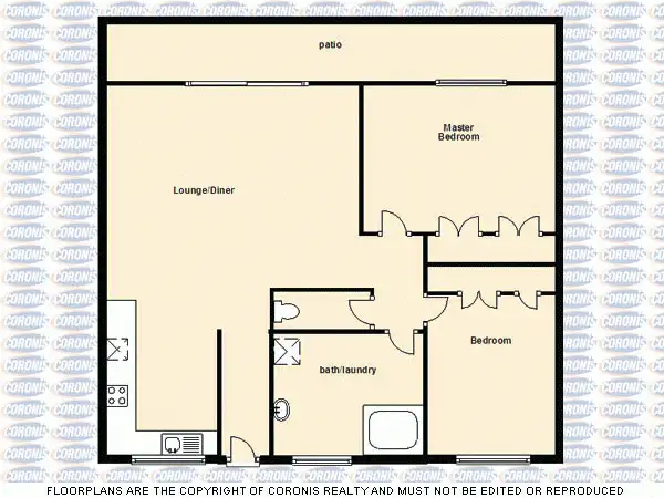 Floorplan of Homely unit listing, 4/3 Thondley Street, Windsor QLD 4030