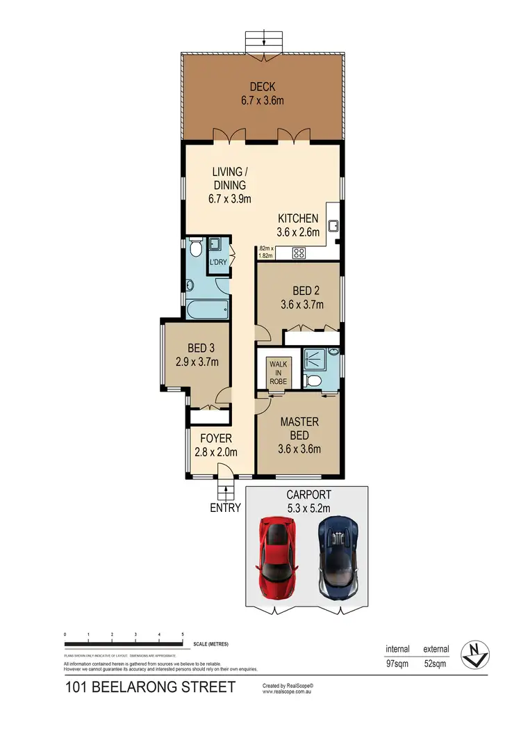 Floorplan of Homely house listing, 101 Beelarong Street, Morningside QLD 4170