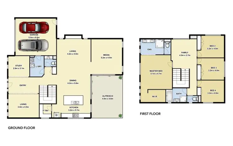 Floorplan of Homely house listing, 2 Nile Close, Wakerley QLD 4154