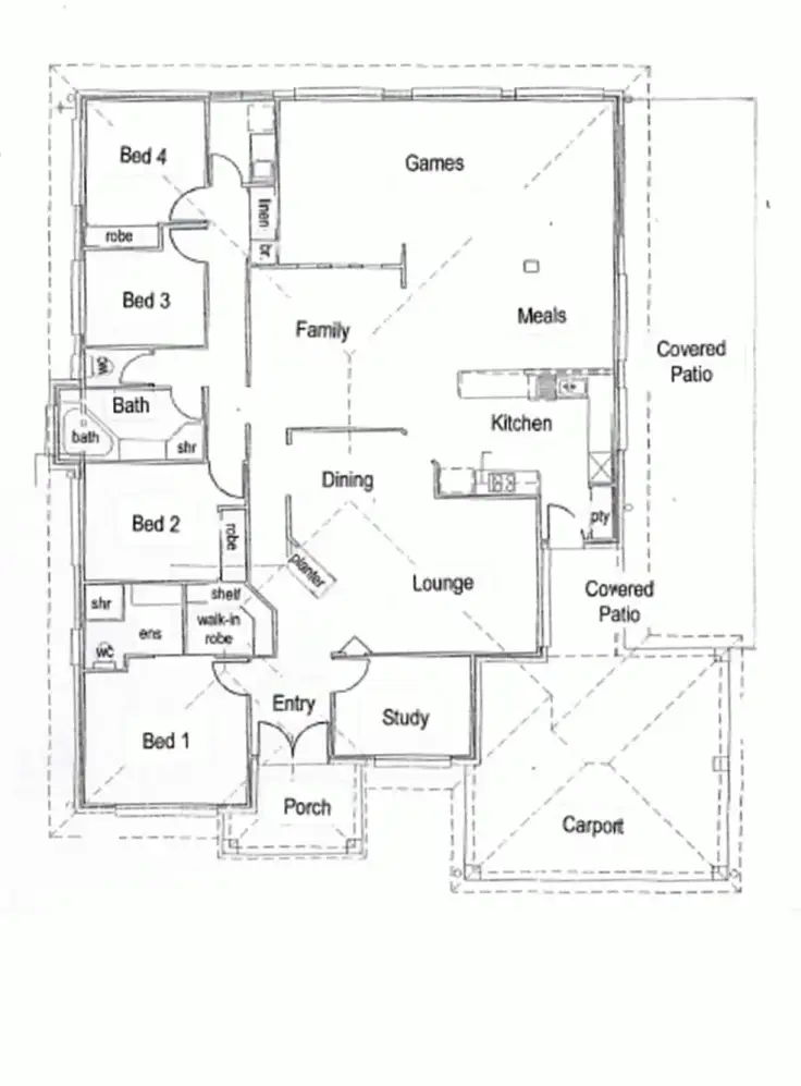 Floorplan of Homely house listing, Address available on request