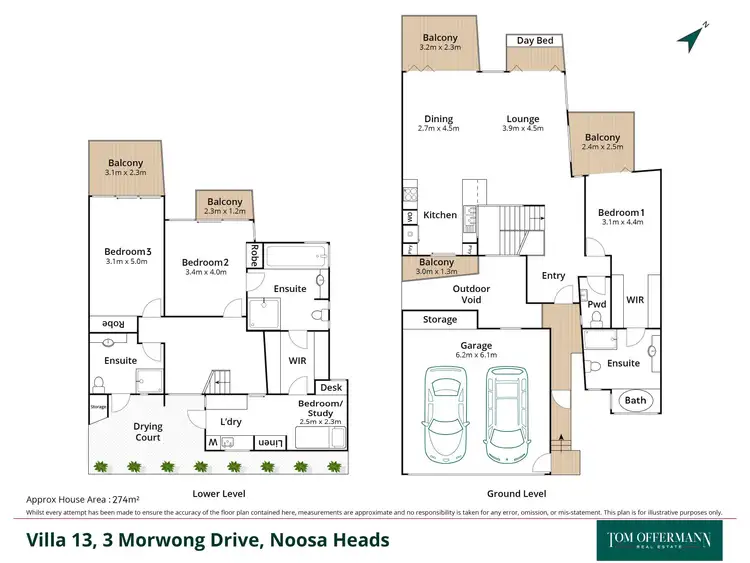Floorplan of Homely unit listing, 13/3 Morwong Drive, Noosa Heads QLD 4567