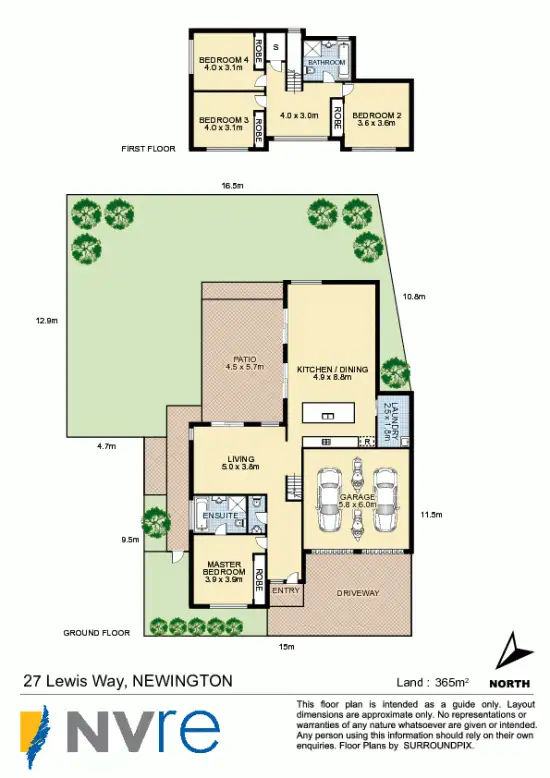 Floorplan of Homely house listing, 27 Lewis Way, Newington NSW 2127