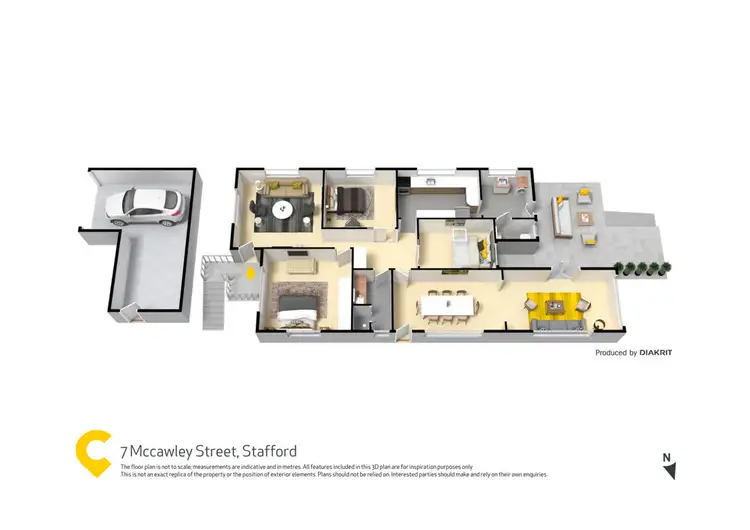 Floorplan of Homely house listing, 7 McCawley Street, Stafford QLD 4053