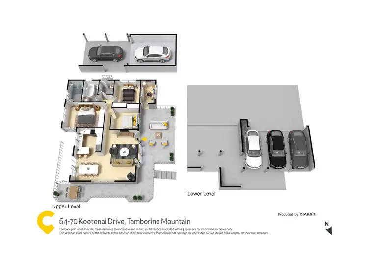 Floorplan of Homely house listing, 64-70 Kootenai Drive, Tamborine Mountain QLD 4272