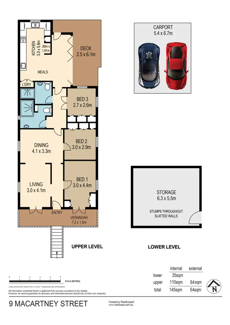 Floorplan of Homely house listing, 9 Macartney Street, Paddington QLD 4064
