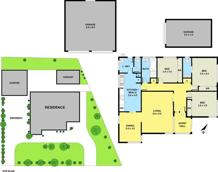 Floorplan of Homely house listing, 15 Gore Rise, Endeavour Hills VIC 3802