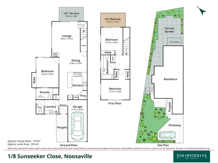 Floorplan of Homely unit listing, 1/8 Sunseeker Close, Noosaville QLD 4566