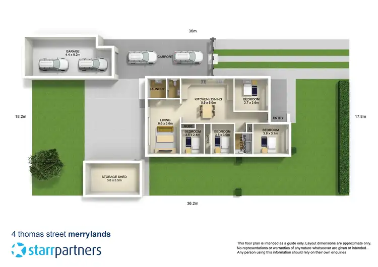 Floorplan of Homely house listing, 4 Thomas Street, Merrylands NSW 2160