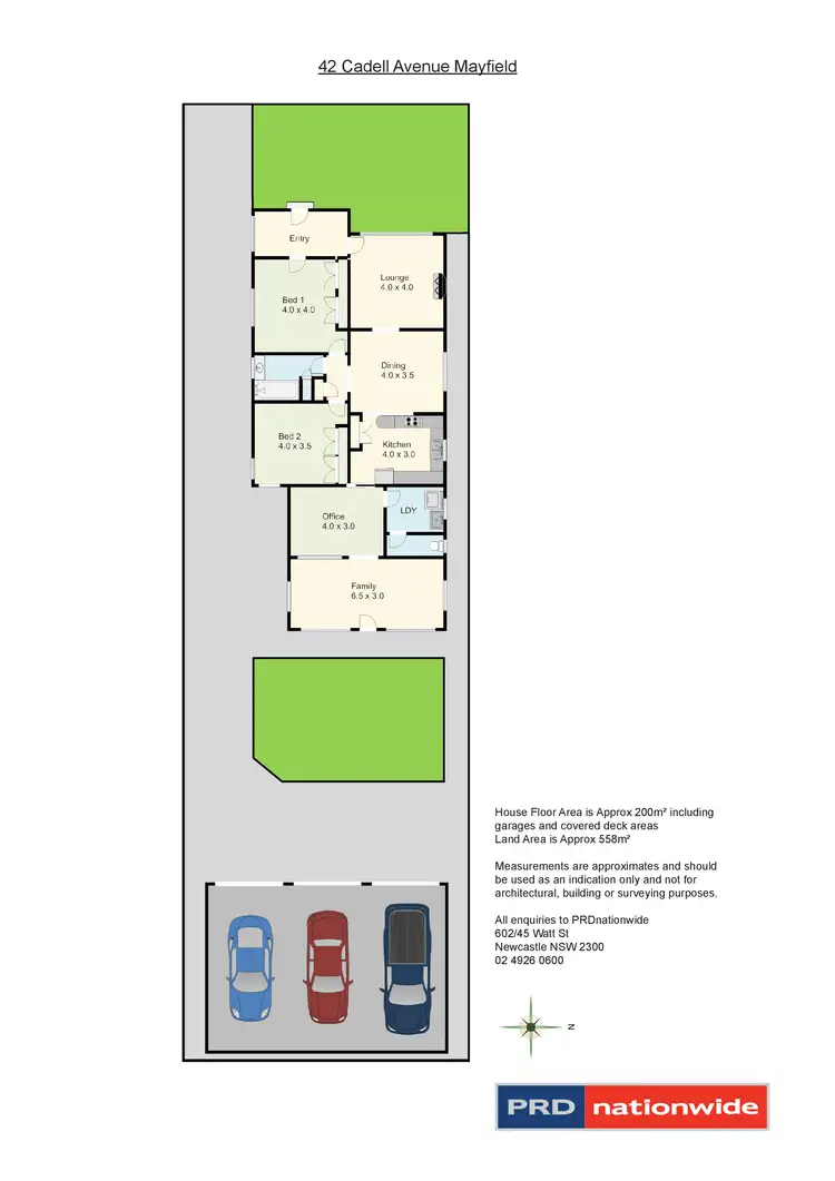 Floorplan of Homely house listing, 42 Cadell Avenue, Mayfield NSW 2304
