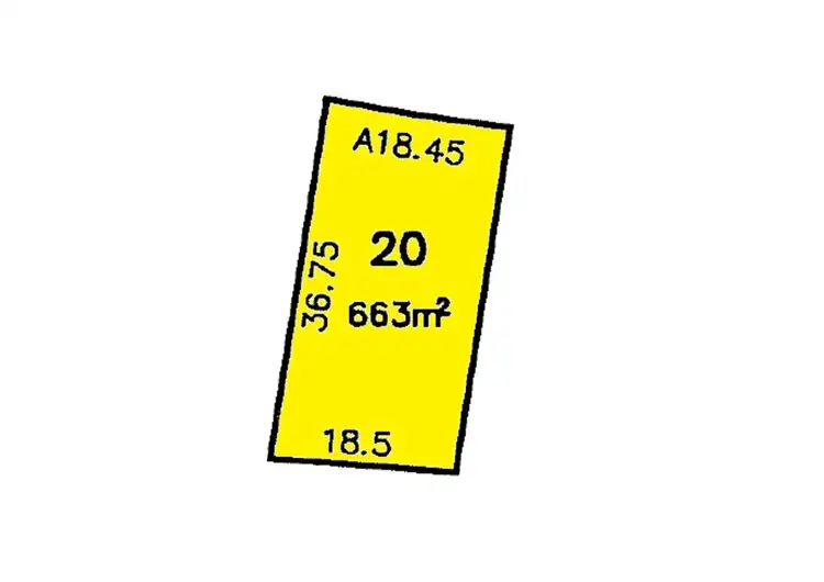 Floorplan of Homely land listing, Lot 20/26 Yachtsman Drive, Safety Beach NSW 2456