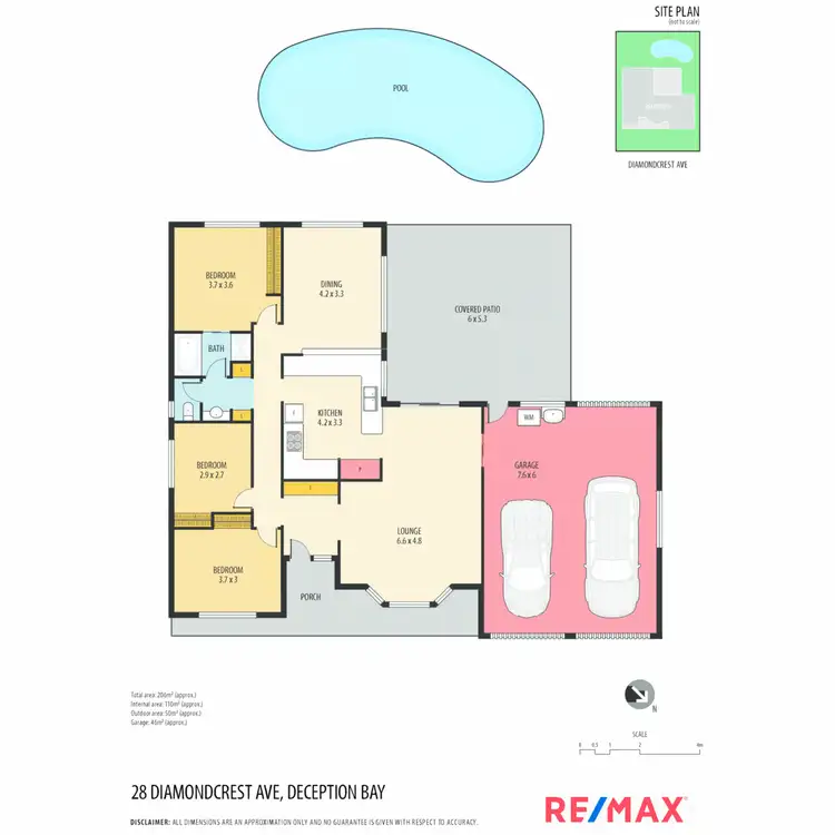 Floorplan of Homely house listing, 28 Diamondcrest Avenue, Deception Bay QLD 4508