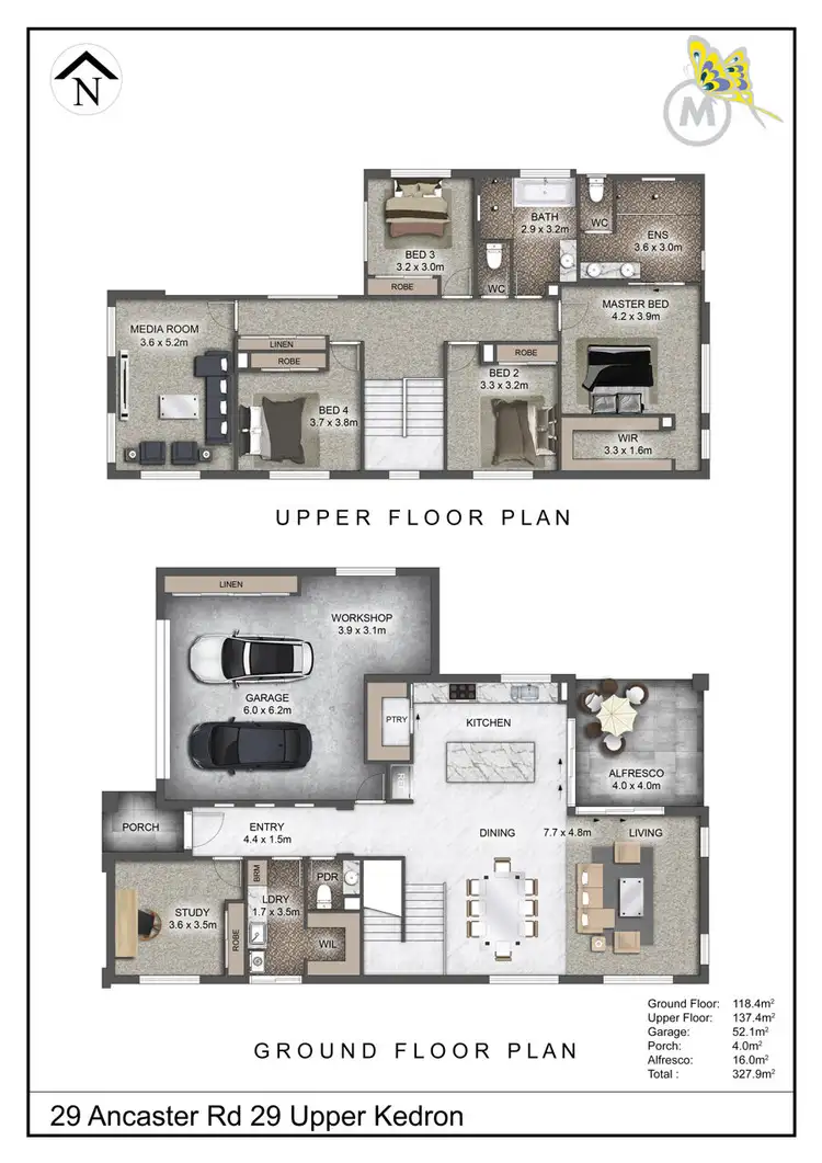 Floorplan of Homely house listing, 29 Ancaster Road, Upper Kedron QLD 4055