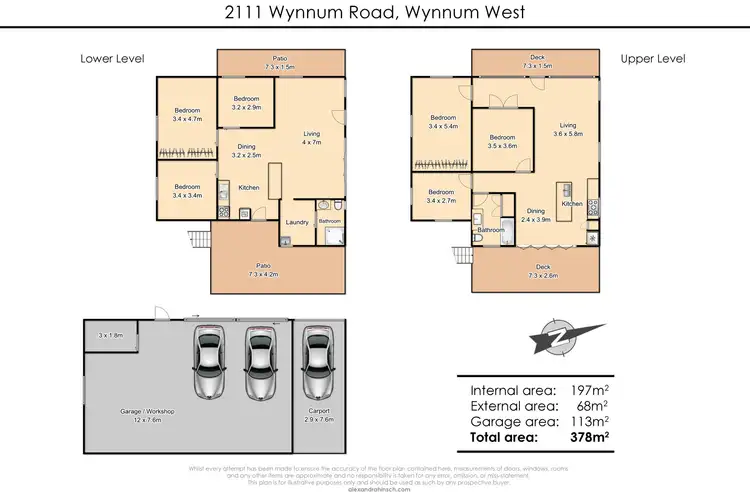 Floorplan of Homely house listing, 2111 Wynnum Road, Wynnum West QLD 4178