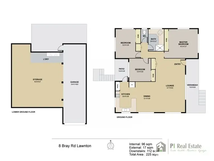 Floorplan of Homely house listing, 8 Bray Road, Lawnton QLD 4501