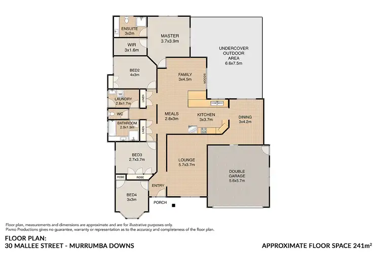 Floorplan of Homely house listing, 30 Mallee St, Murrumba Downs QLD 4503
