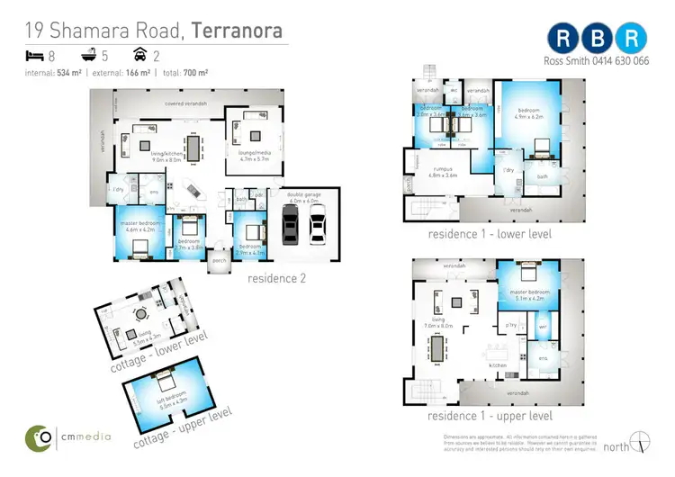 Floorplan of Homely house listing, 19 Shamara Road, Terranora NSW 2486