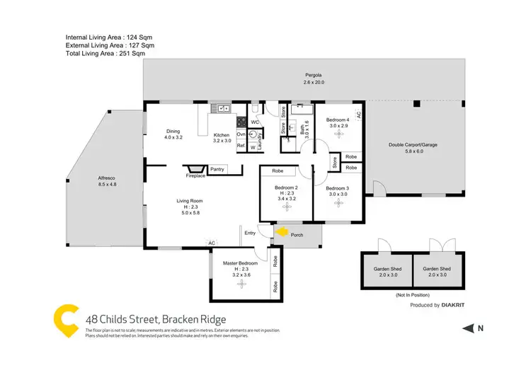 Floorplan of Homely house listing, 48 Childs Street, Bracken Ridge QLD 4017