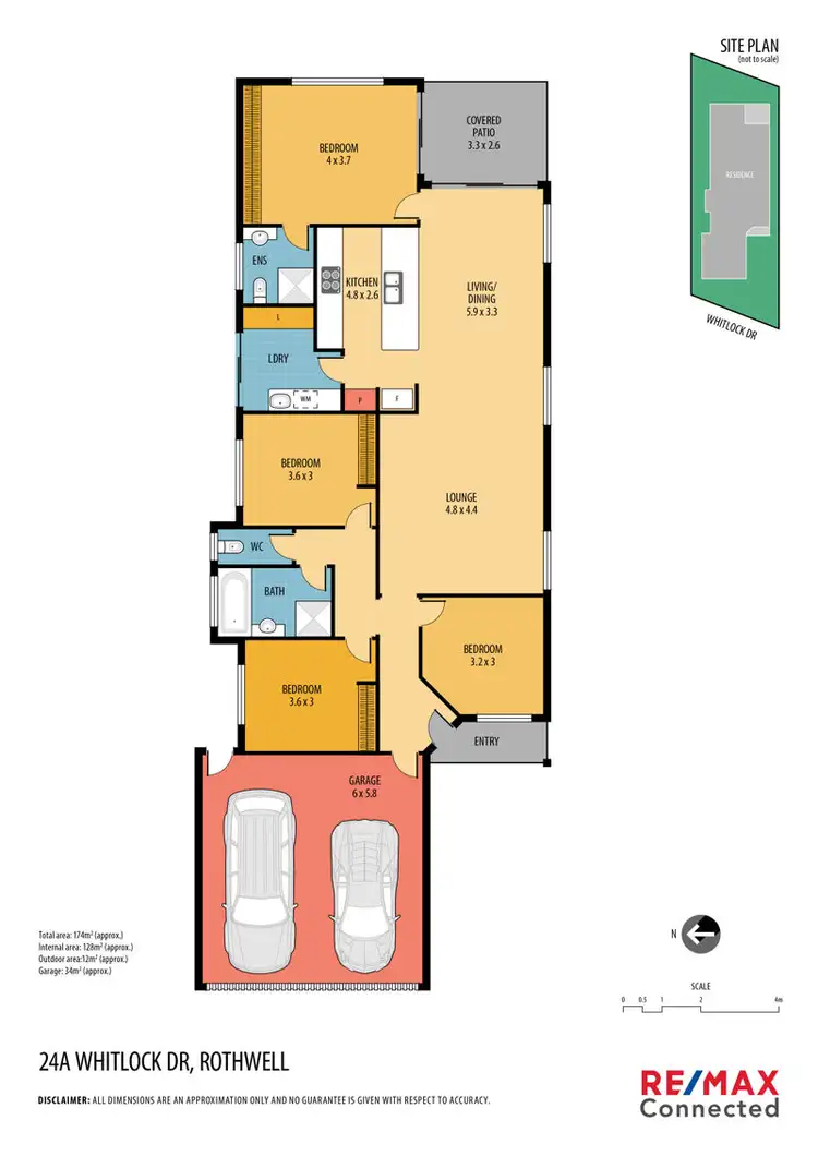 Floorplan of Homely house listing, 24a Whitlock Drive, Rothwell QLD 4022