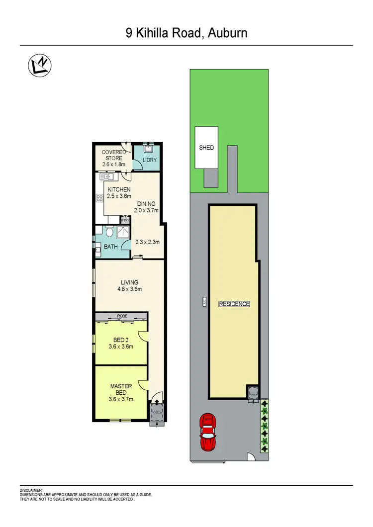Floorplan of Homely house listing, 9 Kihilla Road, Auburn NSW 2144