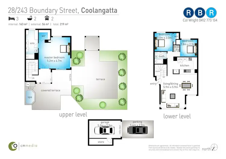 Floorplan of Homely house listing, 28/243 Boundary Street, Rainbow Bay QLD 4225