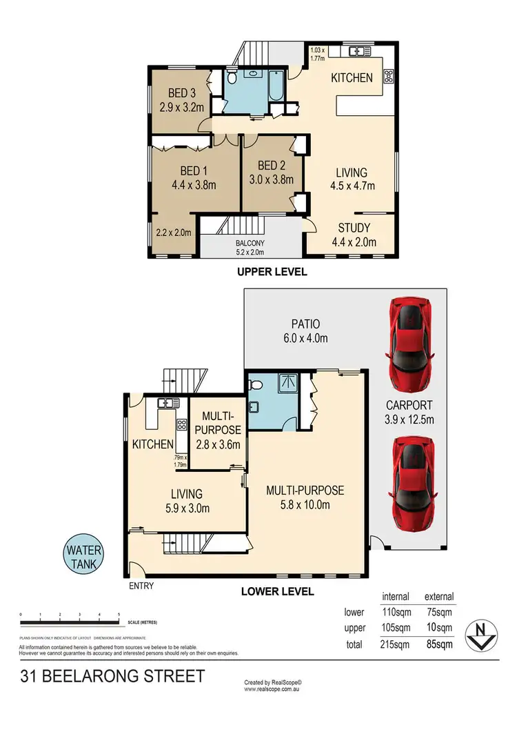Floorplan of Homely house listing, 31 Beelarong Street, Morningside QLD 4170