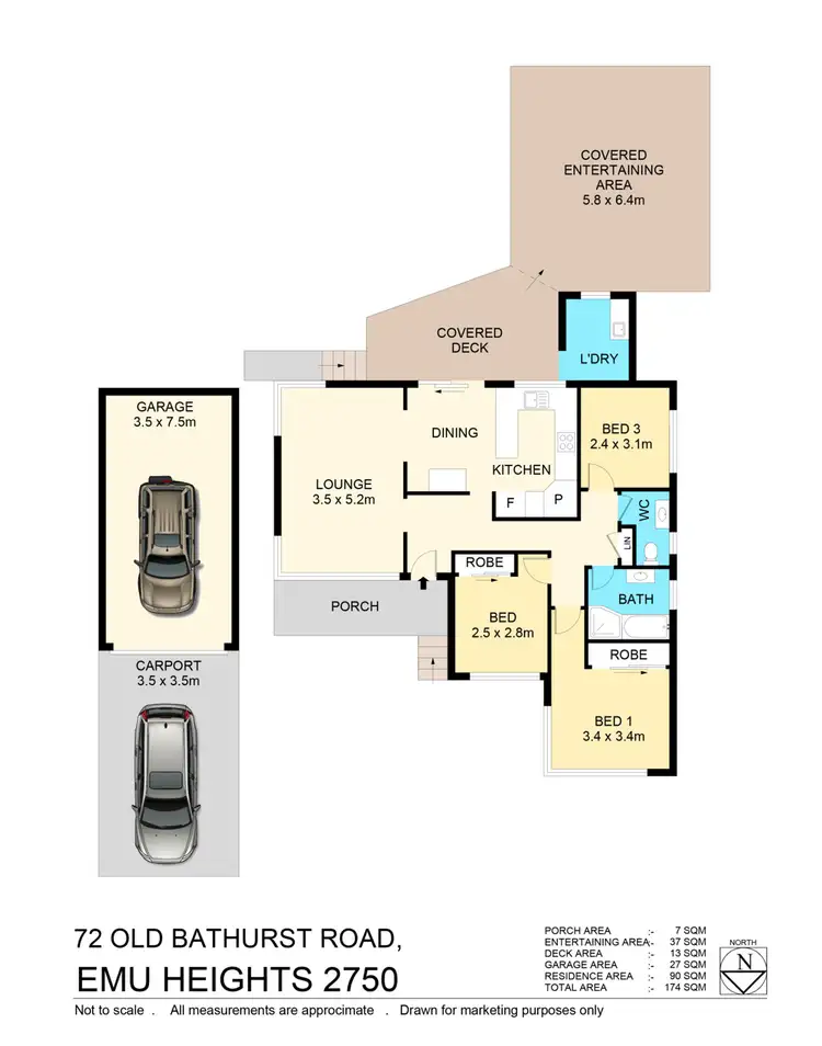 Floorplan of Homely house listing, 72 Old Bathurst Road, Emu Heights NSW 2750
