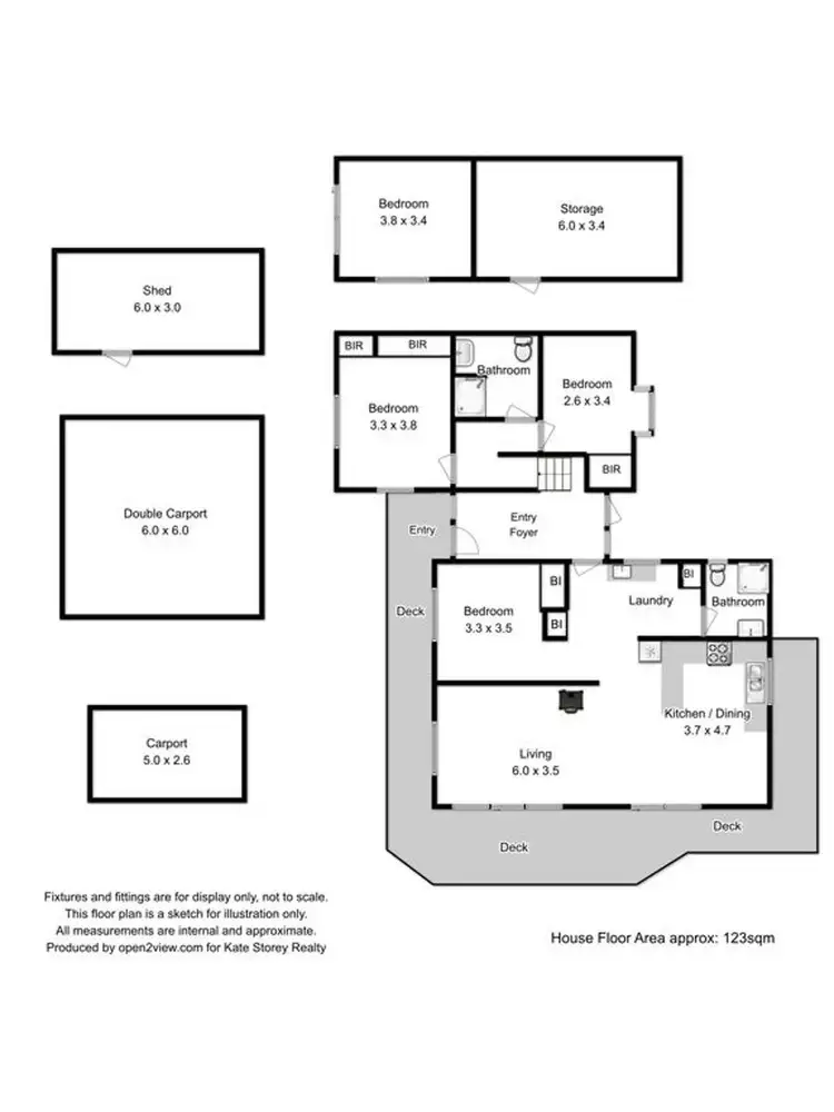 Floorplan of Homely house listing, 5529 Arthur Highway, Eaglehawk Neck TAS 7179