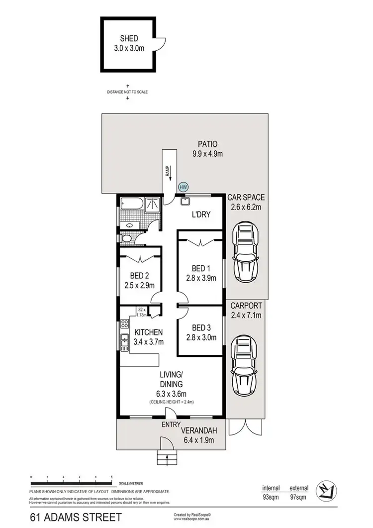 Floorplan of Homely house listing, 61 Adams Street, Deagon QLD 4017