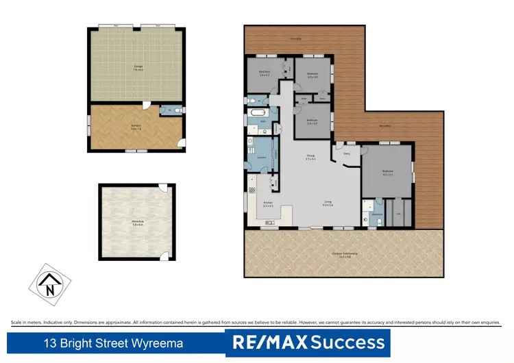 Floorplan of Homely house listing, 13 Bright Street, Wyreema QLD 4352