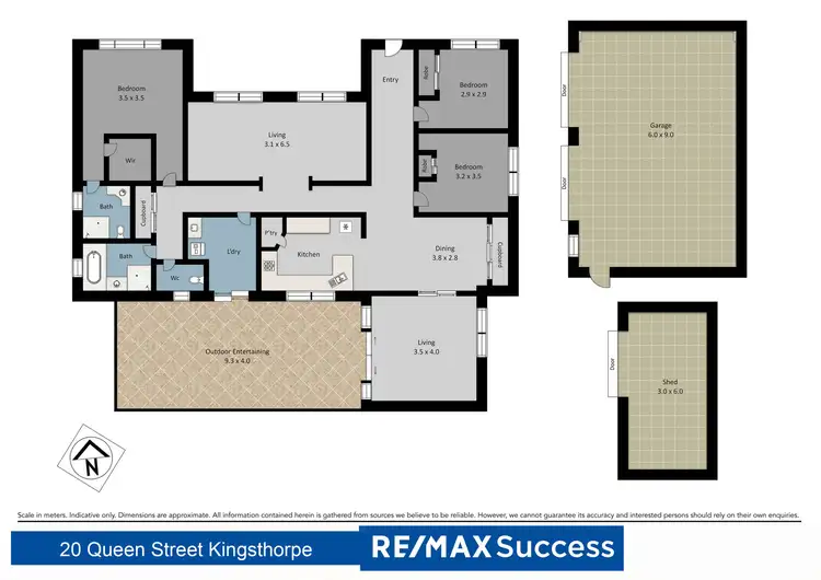 Floorplan of Homely house listing, 20 Queen Street, Kingsthorpe QLD 4400
