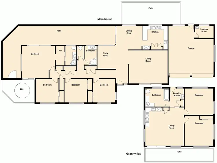 Floorplan of Homely rural property listing, 501 Oakey Flat Road, Morayfield QLD 4506