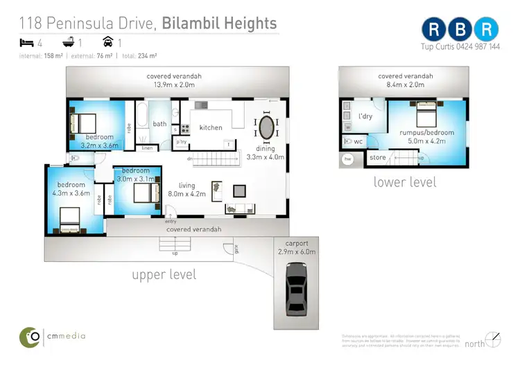 Floorplan of Homely house listing, 118 Peninsula Drive, Bilambil Heights NSW 2486