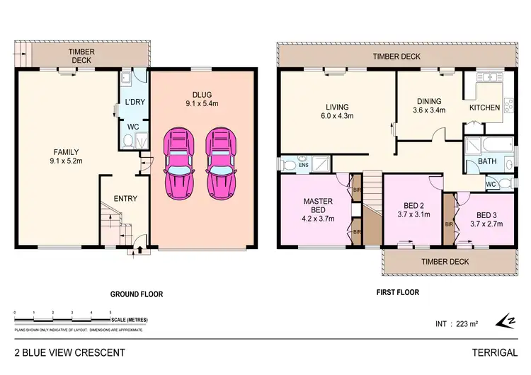 Floorplan of Homely house listing, 2 Blue View Crescent, Terrigal NSW 2260