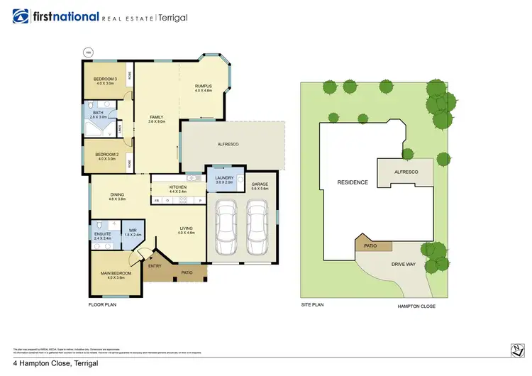 Floorplan of Homely house listing, 4 Hampton Close, Terrigal NSW 2260
