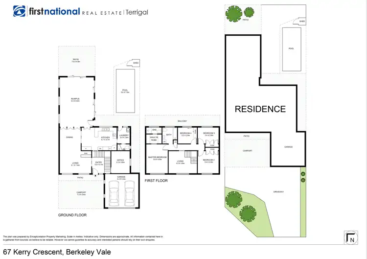 Floorplan of Homely house listing, 67 Kerry Crescent, Berkeley Vale NSW 2261