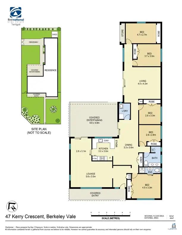 Floorplan of Homely house listing, 47 Kerry Crescent, Berkeley Vale NSW 2261