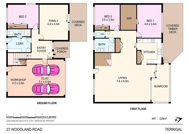 Floorplan of Homely house listing, 37 Woodland Road, Terrigal NSW 2260