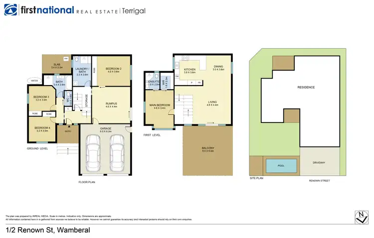 Floorplan of Homely house listing, 1/2 Renown Street, Wamberal NSW 2260