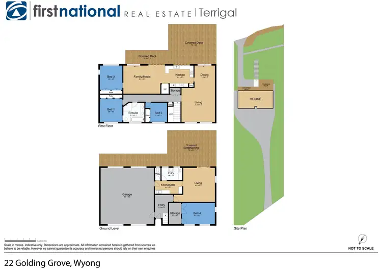 Floorplan of Homely house listing, 22 Golding Grove, Wyong NSW 2259