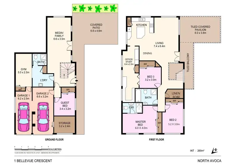 Floorplan of Homely house listing, 1 Bellevue Crescent, North Avoca NSW 2260